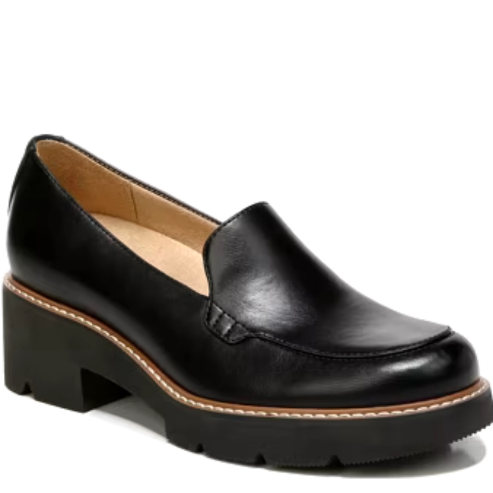 Naturalizer Black Loafers